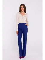 S371 Nohavice Bootcut - modré