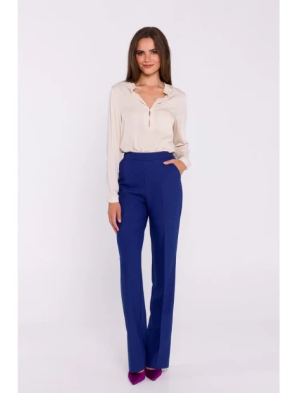S371 Nohavice Bootcut - modré