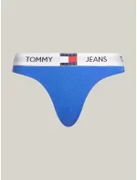 Dámske tangá UW0UW04956 C6H Blue - Tommy Hilfiger Dámske tangá UW0UW04956 C6H Blue - Tommy Hilfiger