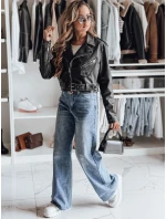 dámská kožená bunda ramones black Dstreet model 21973155 - FashionStreet