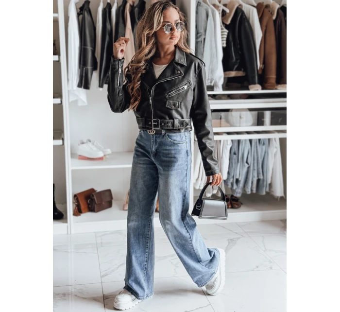 dámská kožená bunda ramones black Dstreet model 21973155 - FashionStreet