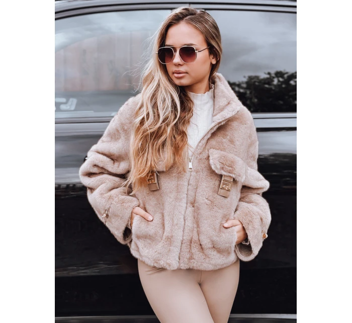 Dámský krátký béžový Dstreet model 21993153 - FashionStreet