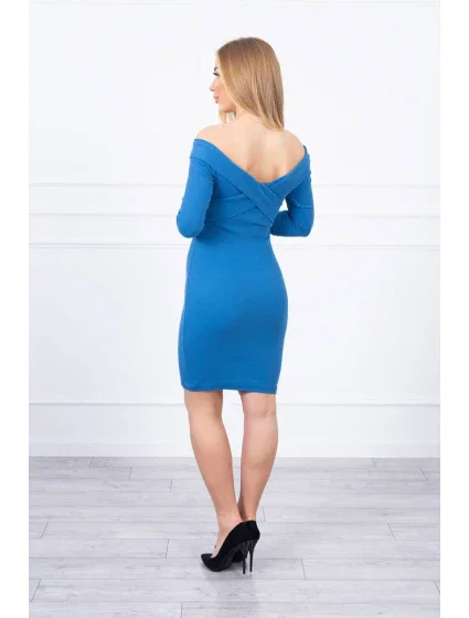 Džínové šaty s výstřihem do V Džínové šaty s výstřihem do V