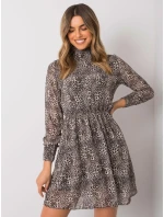 Šaty WN SK 18951 1.40X čierna a béžová Šaty WN SK 18951 1.40X čierna a béžová