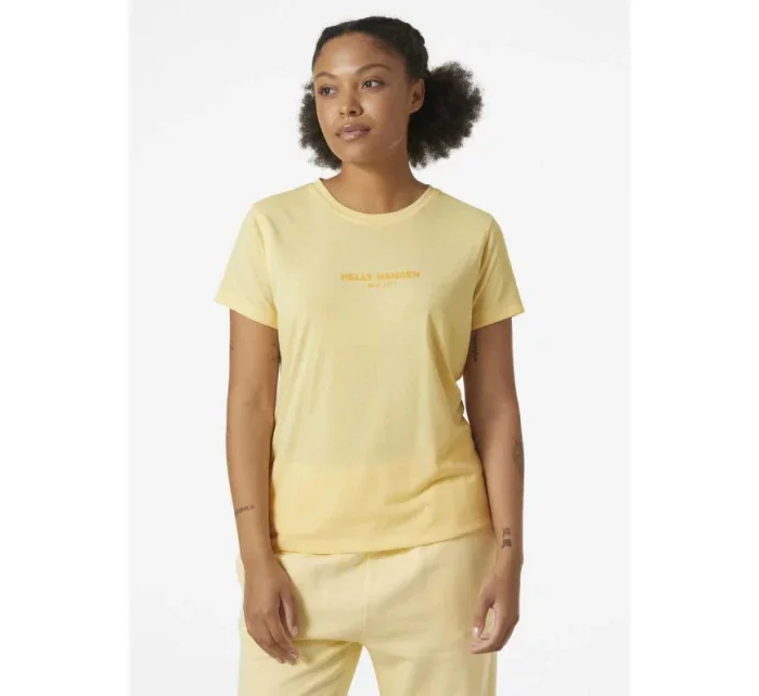 Dámské tričko Allure W žluté model 20129628 - Helly Hansen Dámské tričko Allure W žluté model 20129628 - Helly Hansen