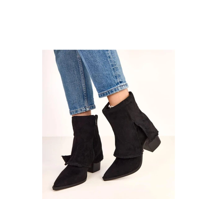 Topánky na podpätku model 220268 Solea