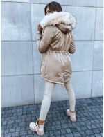 Dámska zimná bunda VIXEN beige FashionStreet TY3873 Dámska zimná bunda VIXEN beige FashionStreet TY3873