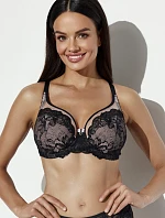 Polomäkká podprsenka Ava 2297 Gorgeus Black Maxi