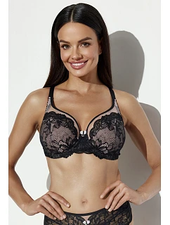 Polomäkká podprsenka Ava 2297 Gorgeus Black Maxi