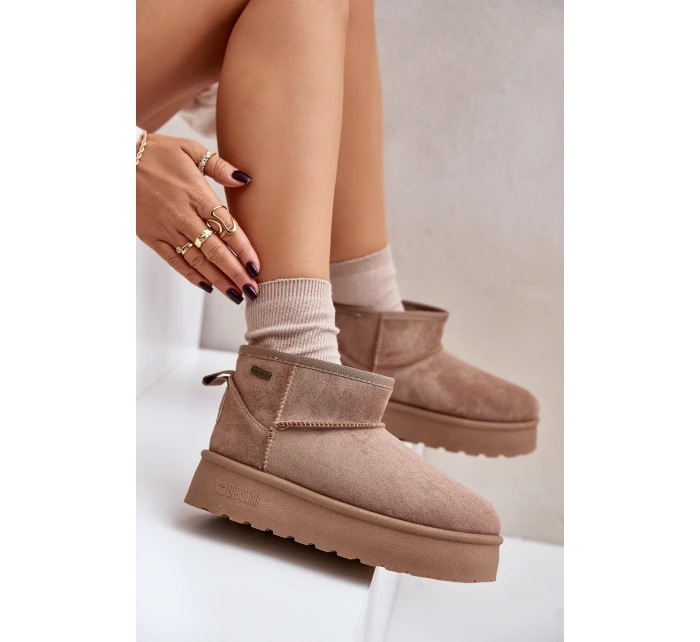 sněhule na platformě Big Star béžové model 21677565 - Big Star Shoes
