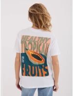 T shirt model 21791161 biały - FPrice