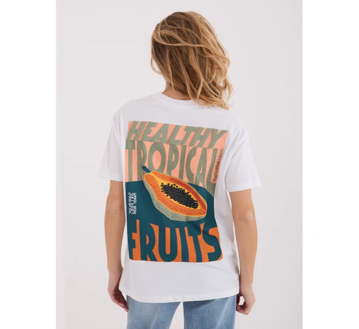 T shirt model 21791161 biały - FPrice