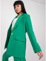Dámsky kabát DHJ MA 15556 svetlo zelený