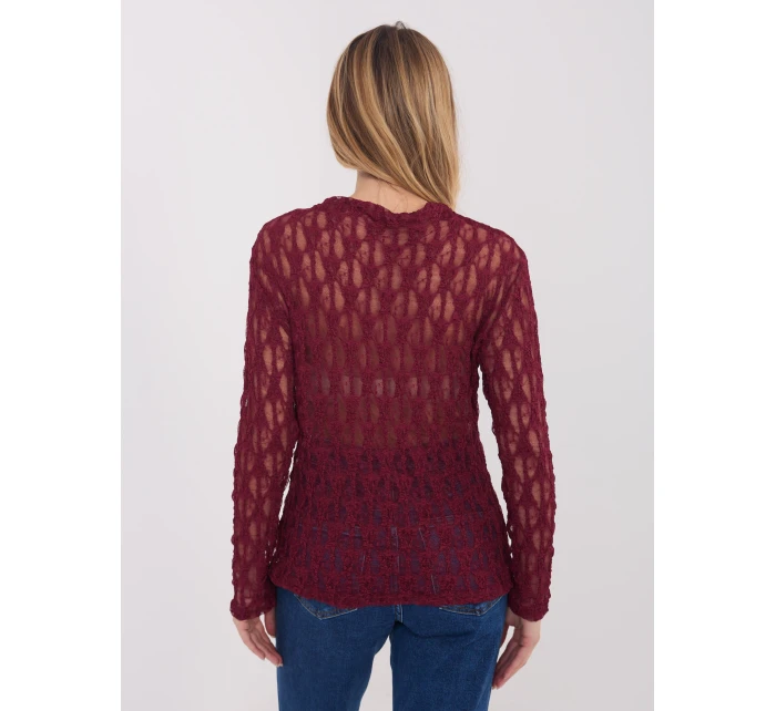 Bluzka IT BZ model 21834287 bordowy - FPrice