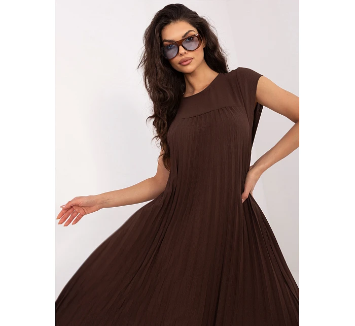 Šaty IT SK 19552.72 tmavohnedé