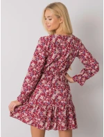 Šaty TW SK BI model 16216040 bordó - FPrice Šaty TW SK BI model 16216040 bordó - FPrice