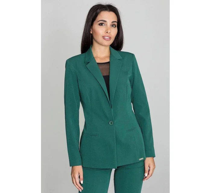 Dámska bunda M562 zelená - Figl