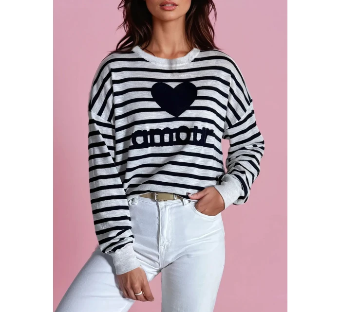 Dámský svetr navy blue Dstreet model 21974028 - FashionStreet