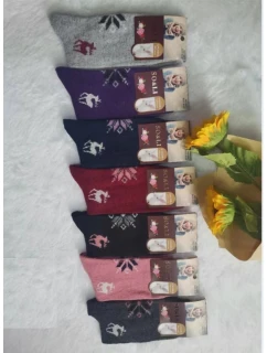 WiK SO&LI 002 dámske angorské ponožky 015 35-42