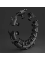 HMS HHW01 obruč s výstupkami a závažiami čierna HMS HHW01 obruč s výstupkami a závažiami čierna