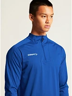 Craft Teamwear Evolve 2.0 Half Zip M Pánska tréningová bunda s 1/4 zipsom 82.4758 čierna Craft Teamwear Evolve 2.0 Half Zip M Pánska tréningová bunda s 1/4 zipsom 82.4758 čierna