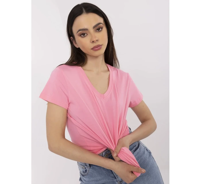 T shirt CLM TS model 21094467 różowy - FPrice T shirt CLM TS model 21094467 różowy - FPrice