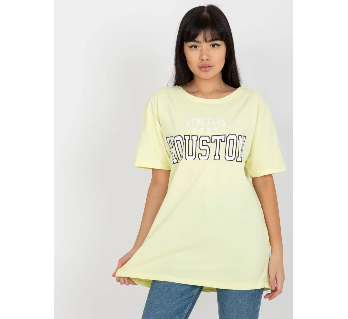 Dámske tričko EM TS 527 1.26X svetlo žltá - FPrice