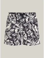 Pánske plavky UM0UM03271 0K8 čierno-biely vzor - Tommy Hilfiger Pánske plavky UM0UM03271 0K8 čierno-biely vzor - Tommy Hilfiger