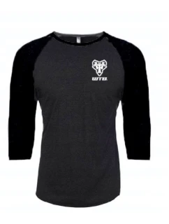 WTB RAGLAN tričko s dlhým rukávom sivé čierne S