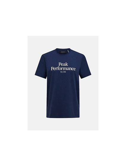 Pánske tričko PEAK PERFORMANCE M Original Tee, farba tmavomodrá
