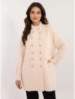 Kabát MBM PL 4033.13X svetlo béžový