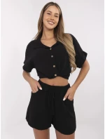 Šortky MO SN 9717.95 čierne Šortky MO SN 9717.95 čierne