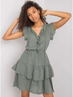 TW SK BI 26594.36P khaki šaty