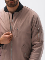 Pánská bunda Jacket model 17247741 Beige - Ombre
