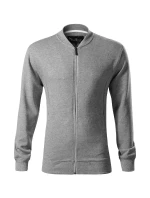 Pánska mikina Bomber tmavo šedá