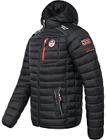 Pánska bunda WY6357H Čierny vzor - Geografické Nórsko