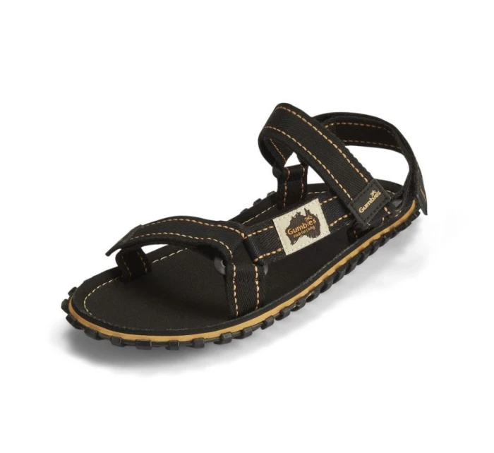 Gumbies Tracker Sandále Unisex Black M GU-SATRA001