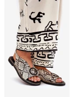 Ploché sandály s ozdobou vzor model 21685693 - Boto