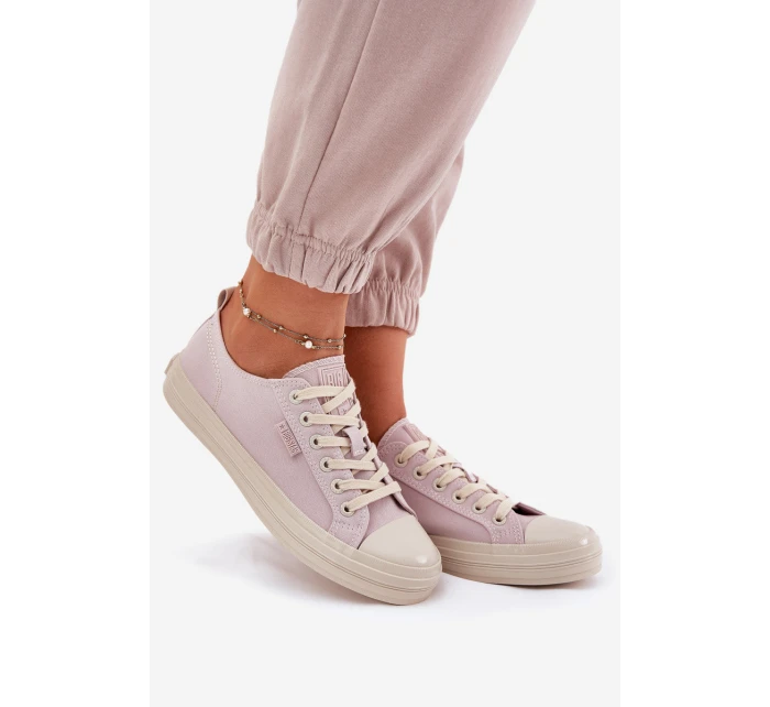 Trampki Damskie Big Star RR274732 Jasnoróżowe