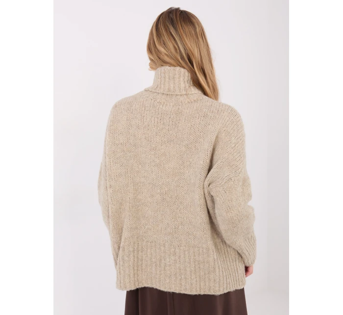 Sweter CH SW model 21782373 beżowy - FPrice Sweter CH SW model 21782373 beżowy - FPrice