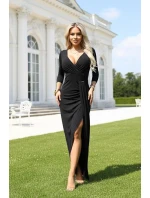 Dámské šaty model 22020906 Černá - numoco Dámské šaty model 22020906 Černá - numoco