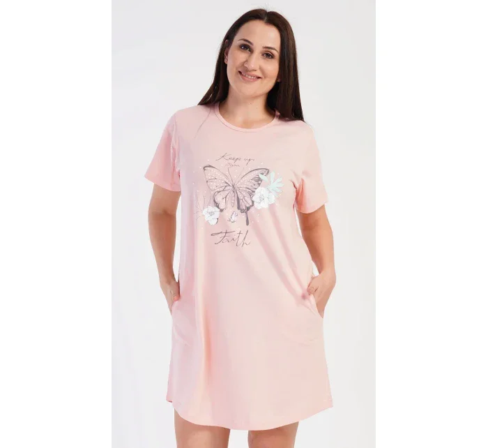 Dámske šaty s krátkym rukávom Butterfly Dámske šaty s krátkym rukávom Butterfly