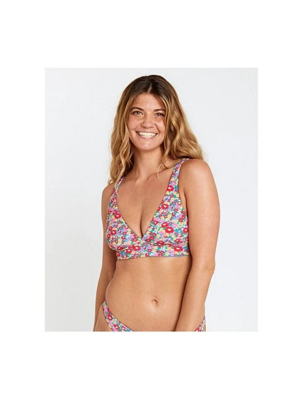 Plavková podprsenka RIP CURL Las Flores Revo Halter, tyrkysová Plavková podprsenka RIP CURL Las Flores Revo Halter, tyrkysová