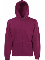 Fruit of the Loom Classic Hooded Sweat Jacket Mikina s kapucňou 16.2062 bordová Fruit of the Loom Classic Hooded Sweat Jacket Mikina s kapucňou 16.2062 bordová