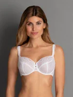 Selma podprsenka s kosticami 5634 biela - RosaFaia