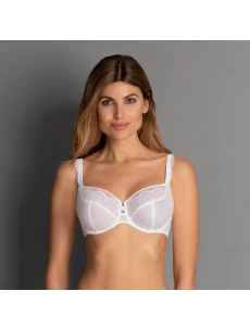 Selma podprsenka s kosticami 5634 biela - RosaFaia