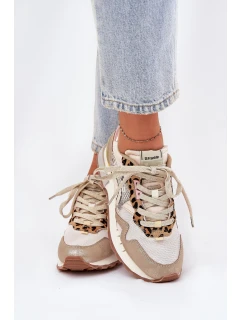 Sneakersy Buty Sportowe Damskie D.Franklin DFSH378006 Złote