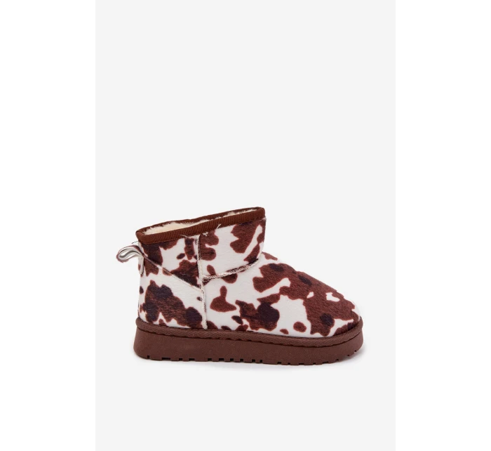 Dětské zimní boty pro mládež s podšívkou s model 21718613 - Boto Dětské zimní boty pro mládež s podšívkou s model 21718613 - Boto