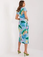 Šaty DHJ SK 17302K 1.69 svetlomodrá