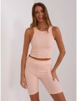 Komplet EM KMPL model 18985228 brzoskwiniowy - FPrice Komplet EM KMPL model 18985228 brzoskwiniowy - FPrice